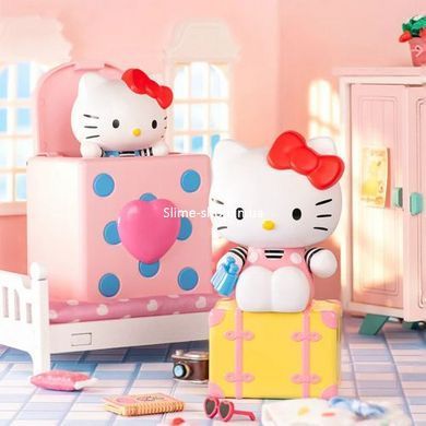 Механическая игрушка-сюрприз "POP TOP HELLO KITTY - МИЛЫЙ СИГНАЛ" (микс видов)