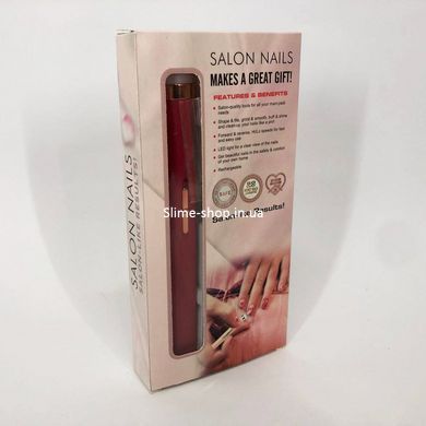 Машинка для снятия маникюра Flawless Salon Nails красный, Машинка для снятия EK-490 гель лака