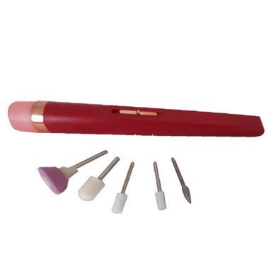Машинка для снятия маникюра Flawless Salon Nails красный, Машинка для снятия EK-490 гель лака