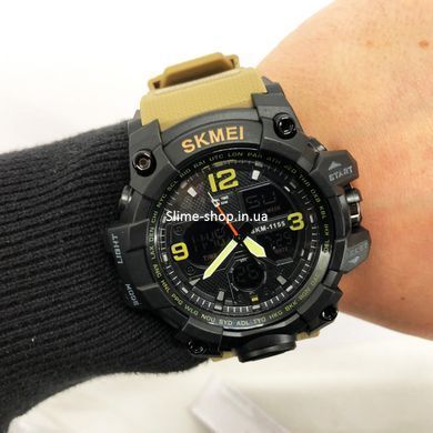 Часы армейские оригинал SKMEI 1155BKH, Часы тактические противоударные, Хорошие наручные VE-817 часы мужские