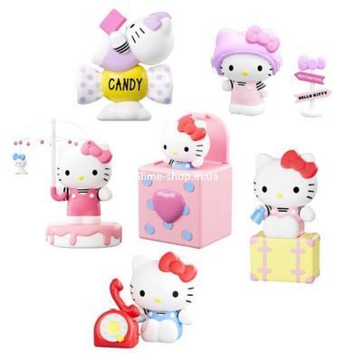 Механическая игрушка-сюрприз "POP TOP HELLO KITTY - МИЛЫЙ СИГНАЛ" (микс видов)