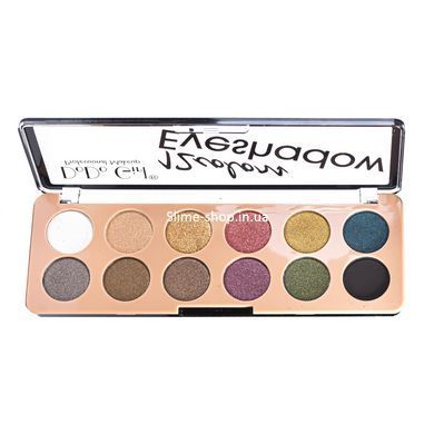 Палетка тіней для повік DoDo Girl Eyeshadow Unique Colors перламутрові 12 відтінків D3139, № A