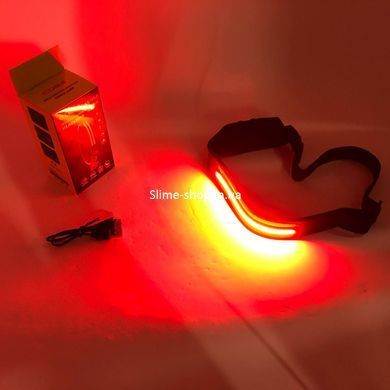 Led ліхтар налобний акумуляторний 1000лм BL-W689-LM+2COB (white+red), NC-599 Водонепроникний ліхтарик