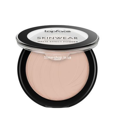 Пудра для обличчя TopFace Skinwear Matte Effect Powder РТ265, № 01