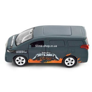 Машинка металлическая из серии "Шевроны Героев" - Toyota Alphard - "Отряд бабочек"