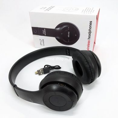 Беспроводные наушники Bluetooth Wireless Headset P47 Black Гарнитура для ПК, телефона NY-418 с микрофоном