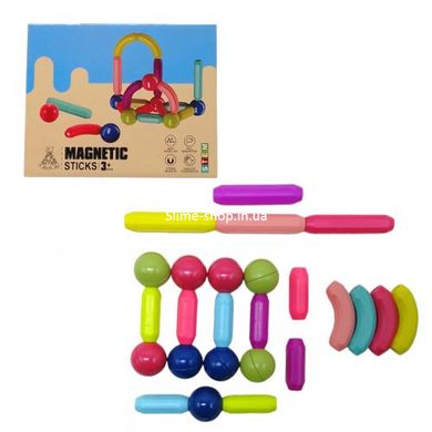 Магнитный конструктор "Magnetic Sticks", 25 деталей