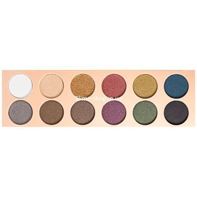 Палетка тіней для повік DoDo Girl Eyeshadow Unique Colors перламутрові 12 відтінків D3139, № A
