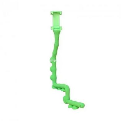Гибкий держатель для телефона с присосками универсальный Cute Worm Lazy Holder. NF-374 Цвет: зеленый