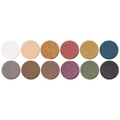 Палетка тіней для повік DoDo Girl Eyeshadow Unique Colors перламутрові 12 відтінків D3139, № A
