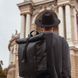 Рюкзак ролл топ дорожная сумка Roll Top, Женский однотонный рюкзак для ноута, Походные DZ-956 рюкзаки унисекс
