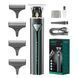 Професійна акумуляторна машинка для стрижки волосся VGR V-009 триммер для бороди ZF-212 та вусів