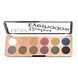 Палетка тіней для повік DoDo Girl Eyeshadow Unique Colors перламутрові 12 відтінків D3139, № A