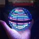 Летающий мяч спиннер FlyNova Pro Gyrosphere, Летающий светящийся мяч flying JE-471 light ball