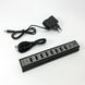 Разветвитель USB HUB на 10 портов с активной зарядкой 220V, Разветвитель юсб, Хаб WZ-548 для ноутбука