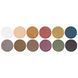 Палетка тіней для повік DoDo Girl Eyeshadow Unique Colors перламутрові 12 відтінків D3139, № A