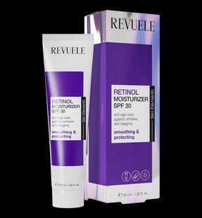Увлажняющий дневной крем для лица с SPF30 Revuele Retinol, 40 мл