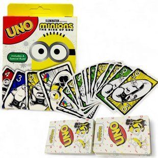 Настольная игра "Уно. Посіпаки", 108 карт укр