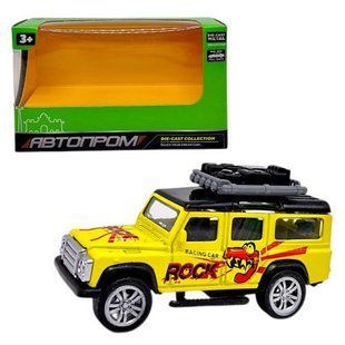 МАШИНА АВТОПРОМ, LAND ROVER DEFENDER (ЖЕЛТЫЙ)