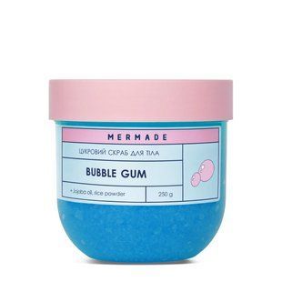 Цукровий скраб для тіла Mermade Bubble Gum аромат "Жуйка" 250 г