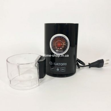 Кофемолка электрическая домашняя SATORI SG-1803-BL, Машинка для помола кофе, AY-402 Кофе молка