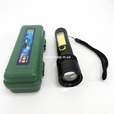Мощный фонарь для рыбалки BN-537-TG+COB (White+red), Фонарик на все случаи, PX-689 Хороший фонарик