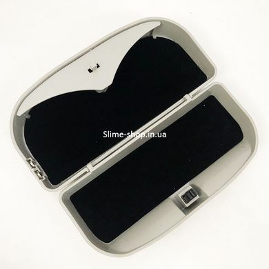 Футляр для очков в машину Visor Clamp магнитный. JN-410 Цвет: серый