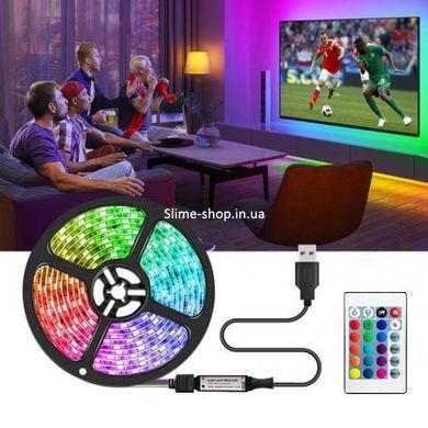 Светодиодная лента led лента 5050 SMD 5050 RGB LED 2 м, Rgb лента гибкая MX-651 5050, LЕD-подсветка
