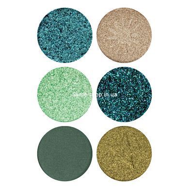 Палетка теней для век Parisa Cosmetics Winter Kisses 15 оттенков № 1 Forest Tale Коричневый Синий Серый