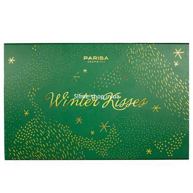 Палетка теней для век Parisa Cosmetics Winter Kisses 15 оттенков № 1 Forest Tale Коричневый Синий Серый