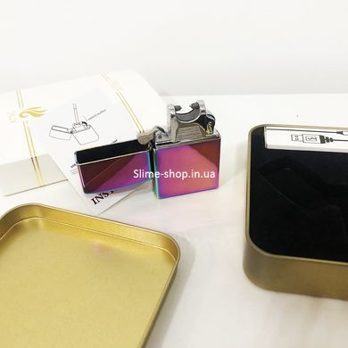 Аккумуляторная зажигалка USB-215, Ветрозащитная зажигалка, Зажигалки с зарядкой JA-809 от usb