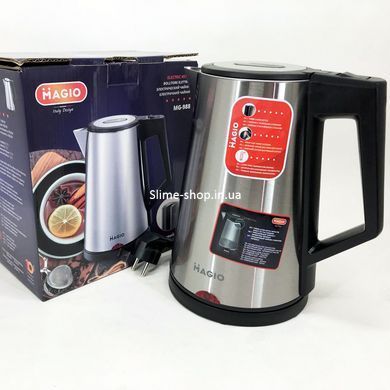 Изысканный электрочайник MAGIO MG-988 2150 Вт, Мощный кухонный чайник, RN-736 Электрочайник удобный