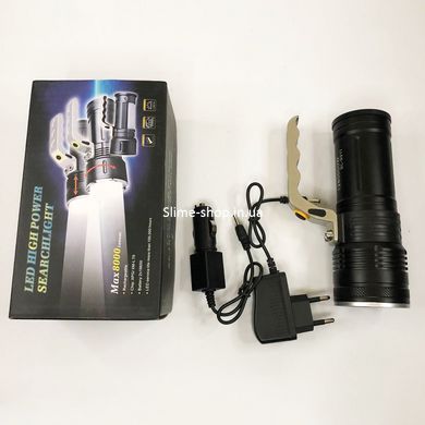 Ручной фонарь с высокой яркостью Police S911-XPE, Военный армейский CK-631 фонарик нашлемный