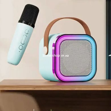 Караоке-мікрофон з блютуз найкраще K12 10W, Портативна колонка караоке, Караоке FT-827 домашнє дитяче