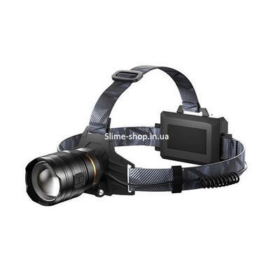 Мощный налобный фонарь для рыбалки Bailong BL-8075-2-GT100, Налобный фонарь SO-329 с линзой