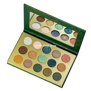 Палетка теней для век Parisa Cosmetics Winter Kisses 15 оттенков № 1 Forest Tale Коричневый Синий Серый