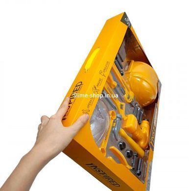 Набір інструментів з каскою батар.кор.51*7,5*33,5