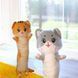 Мягкая игрушка-обнимашка Кот батон рыжий 110 см