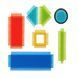 Конструктор серії "Bristle Blocks. Будівельник" (36 дет.)