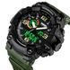 Водостойкие тактические часы SKMEI 1520AG ARMY GREEN, Оригинальные мужские часы, Часы HU-130 армейские скмей
