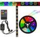 Светодиодная лента led лента 5050 SMD 5050 RGB LED 2 м, Rgb лента гибкая MX-651 5050, LЕD-подсветка