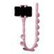 Гнучкий тримач для телефону з універсальними присосками Cute Worm Lazy Holder. TH-548 Колір: рожевий