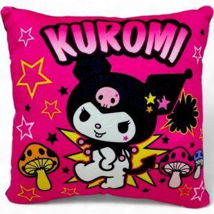 Подушка с принтом аниме "Sanrio - Куроми (Kuromi)", 30 см