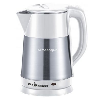 Маленький чайник SeaBreeze SB-016 1500 Вт, Бесшумный чайник, Мощный JT-767 кухонный чайник