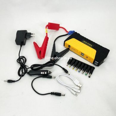 Пусковой стартер для авто 50800 mAh, Пусковое устройство с фонариком, Пуско ZP-714 зарядное устройство
