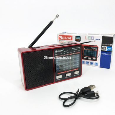 FM радіо з mp3 програвачем GOLON RX-8866, Всехвильовий JR-482 радіоприймач професійний