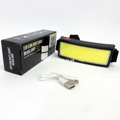Налобный фонарик с usb зарядкой Bailong BL-F007-COB, Налобный прожектор, Налобный PG-326 фонарь яркий