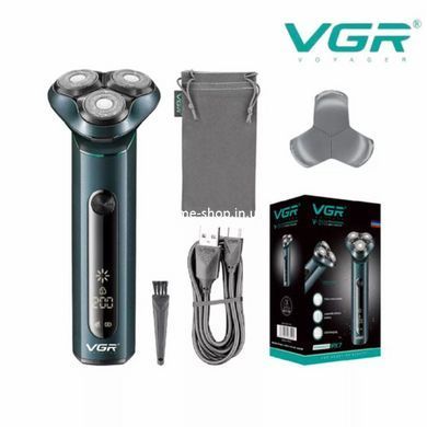 Электрическая мужская бритва для бороды VGR V-310, Бритва для бороды электронная, Триммер NT-581 для усов