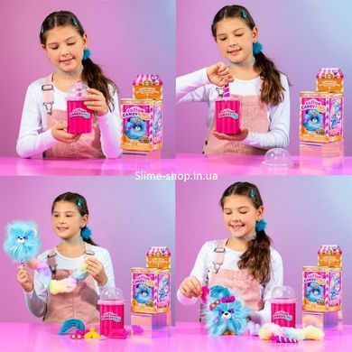 Мягкая игрушка-сюрприз Cotton Candykins W2 &ndash; Пушистый любимец (фиолетовый)