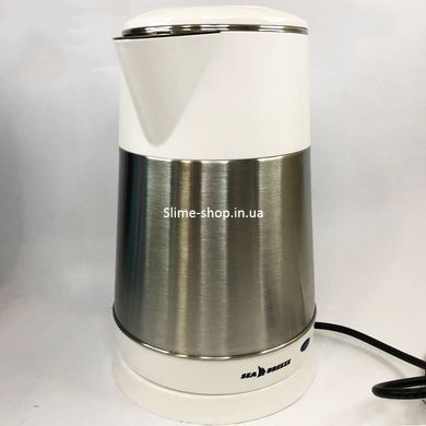 Маленький чайник SeaBreeze SB-016 1500 Вт, Бесшумный чайник, Мощный JT-767 кухонный чайник